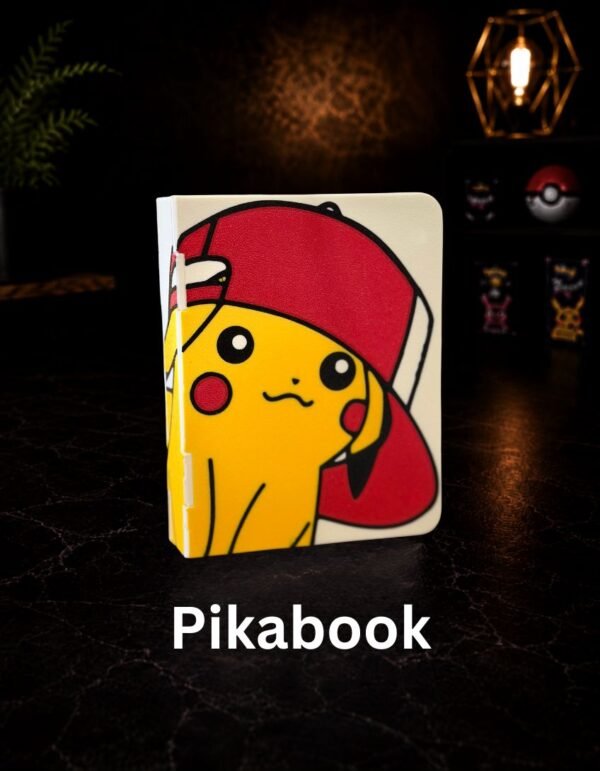 Pikachu pokebook card holder.