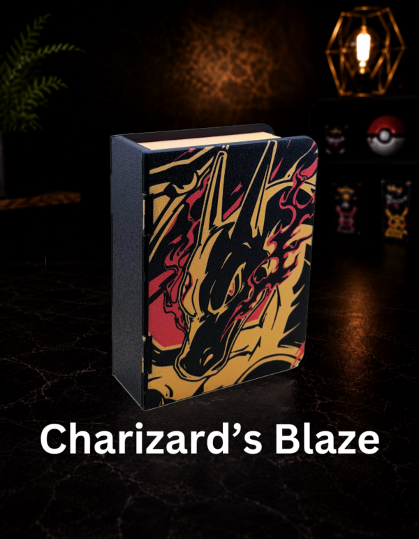 Charizard pokemon card binder charizard's blaze pokebook