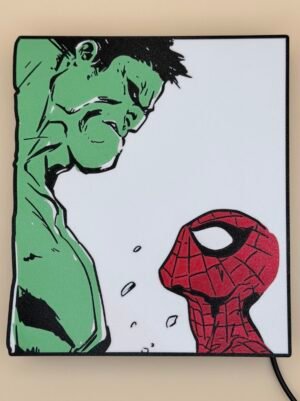 Hulk vs. Spider-Man Light Box